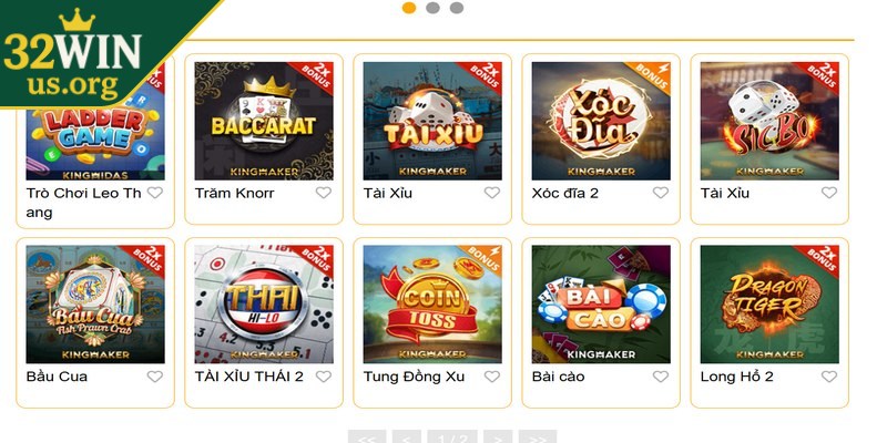 Review game bài đổi thưởng 32win với các yếu tố 