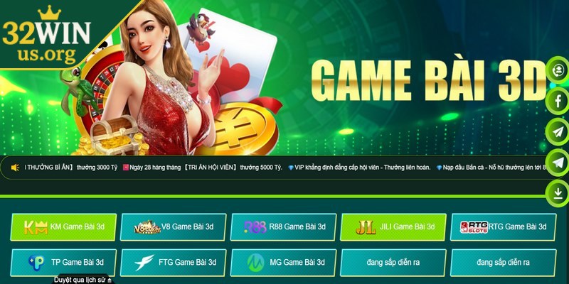 Vì sao nên lựa chọn game bài đổi thưởng 32win 