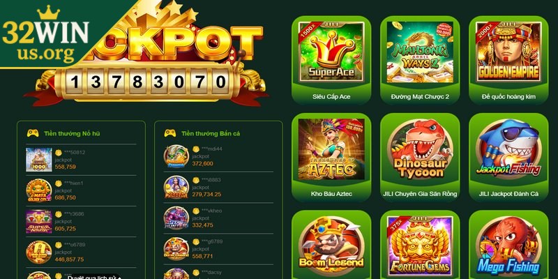 Nhà cái 32WIN đạt được những cột mốc ấn tượng