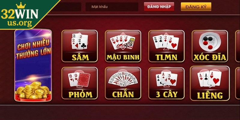 Kinh nghiệm chơi game bài đổi thưởng 32Win hiệu quả