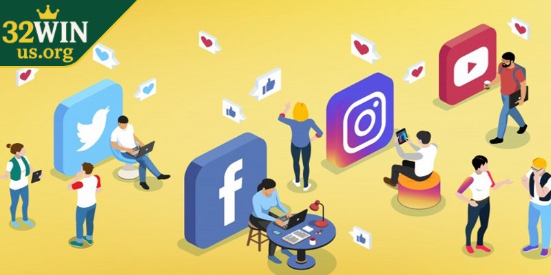 32WIN duy trì sự hiện diện tích cực trên các nền tảng xã hội