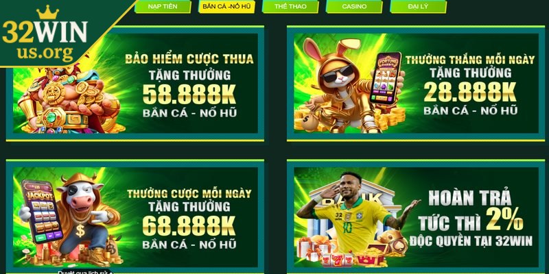 Cập nhật nhanh khuyến mãi liên quan đến từng game